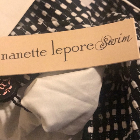 New Nanette Lepore Femme Dot Goddess 1-PC Swimsuit - Picture 4 of 4